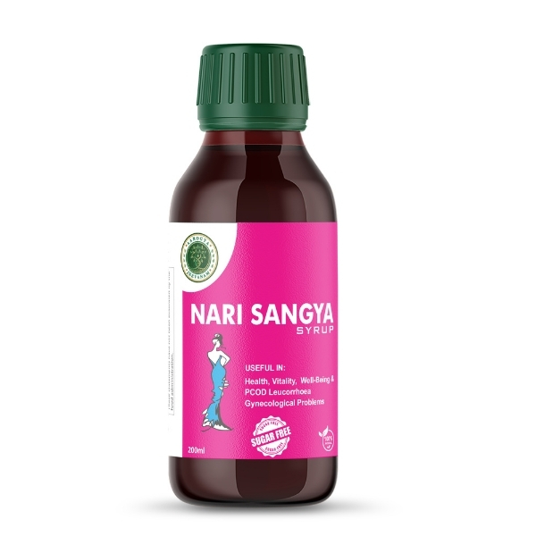 Buy Nari Sangya Syrup- Ayurvedic Remedy for PCOD & White Discharge ...