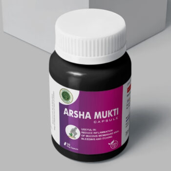 Arsha Mukti Capsules - Natural Relief for Piles