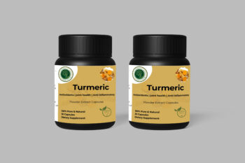 Turmeric Extract Capsules - Wellness Boost