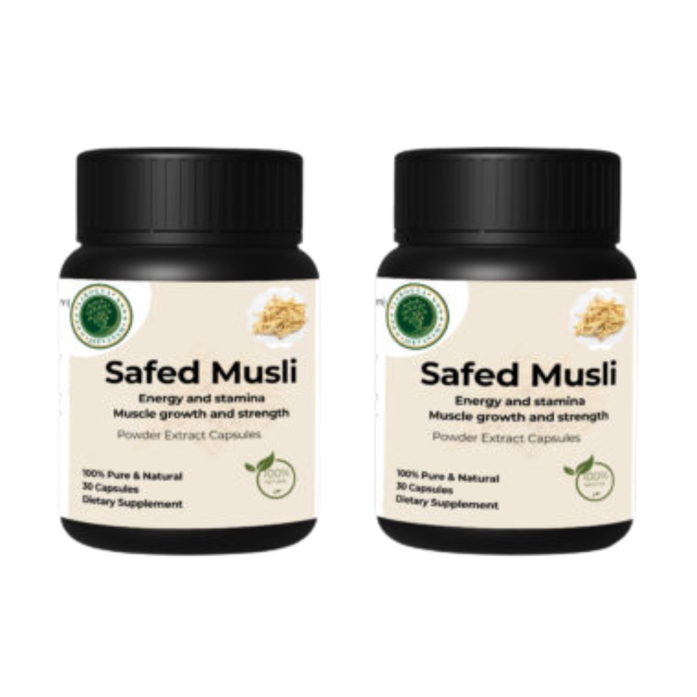 Safed Musli Extract Capsules Safed Musli Extract Capsules
