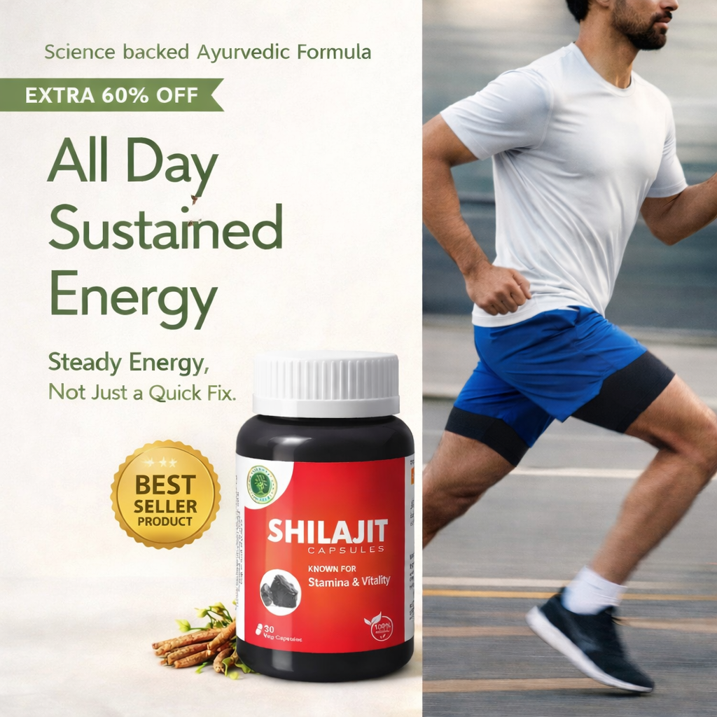 Shilajit Capsules – Natural Energy & Vitality Support