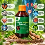Ayurvedic Urinary Wellness Syrup Infographic