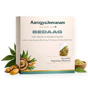 Bedaag Herbal Ubtan Face Scrub & Glow Pack – Neem, Manjistha, Licorice & Multani Mitti for Clear & Radiant Skin