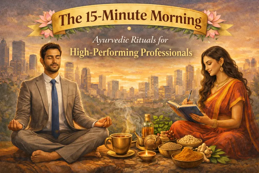 The 15-Minute Morning: Ayurvedic Rituals for High-Performing Professionals