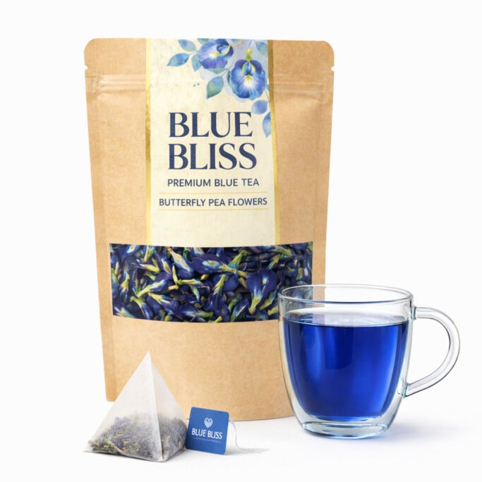 Blue Bliss Butterfly Pea Flower Tea– Buy 1 Get 1 Free (25 g × 2 Packs)