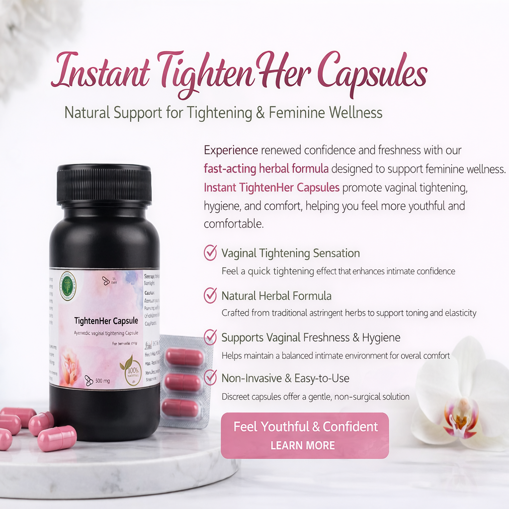 Instant TightenHer Capsules Natural Support for Tightening & Feminine Wellness