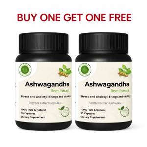 Ashwagandha Extract Capsules (30+30 VEG. CAPS)