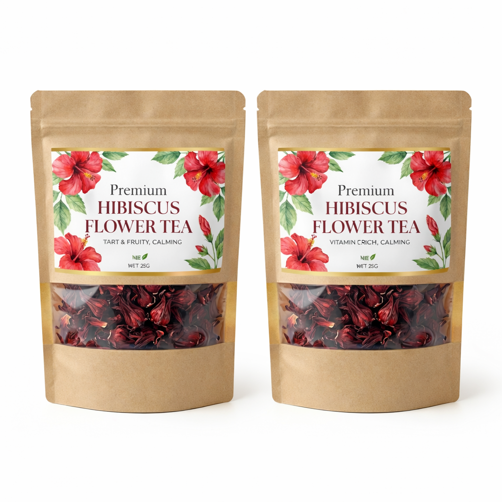 Premium Hibiscus Flower Tea - Buy 1 Get 1 Free (25gx2)