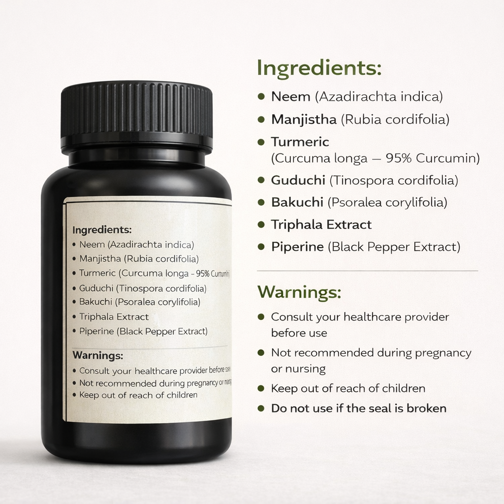 Phyrosis Capsules – Natural Relief for Psoriasis, Eczema & Skin Disorders