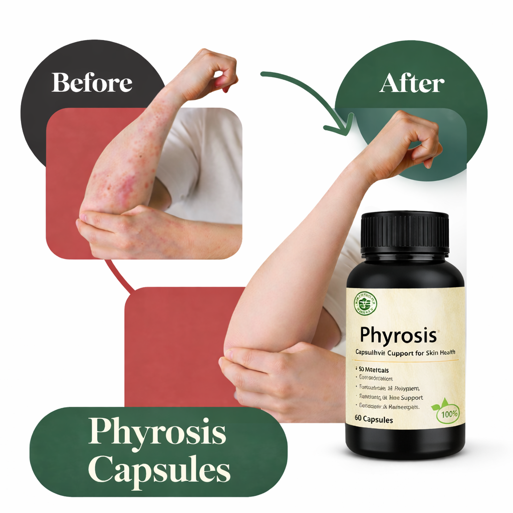 Phyrosis Capsules – Natural Relief for Psoriasis, Eczema & Skin Disorders
