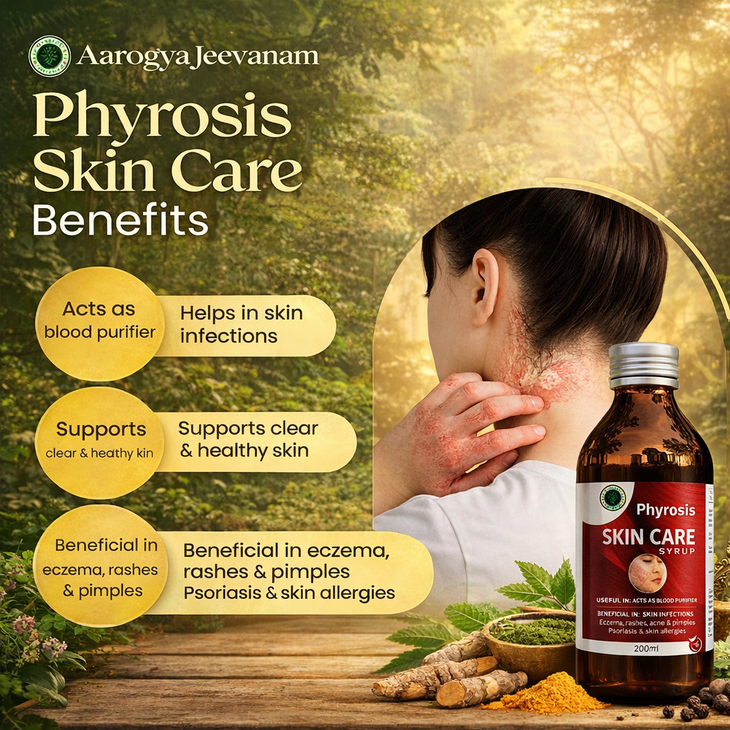 Phyrosis Skin Care Herbal Syrup – Natural Relief for Psoriasis & Eczema