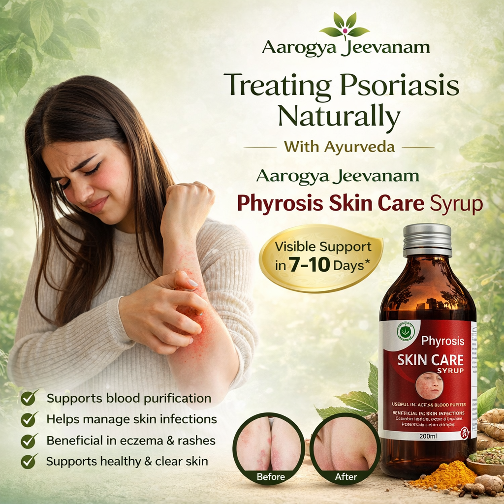Phyrosis Skin Care Herbal Syrup – Natural Relief for Psoriasis & Eczema