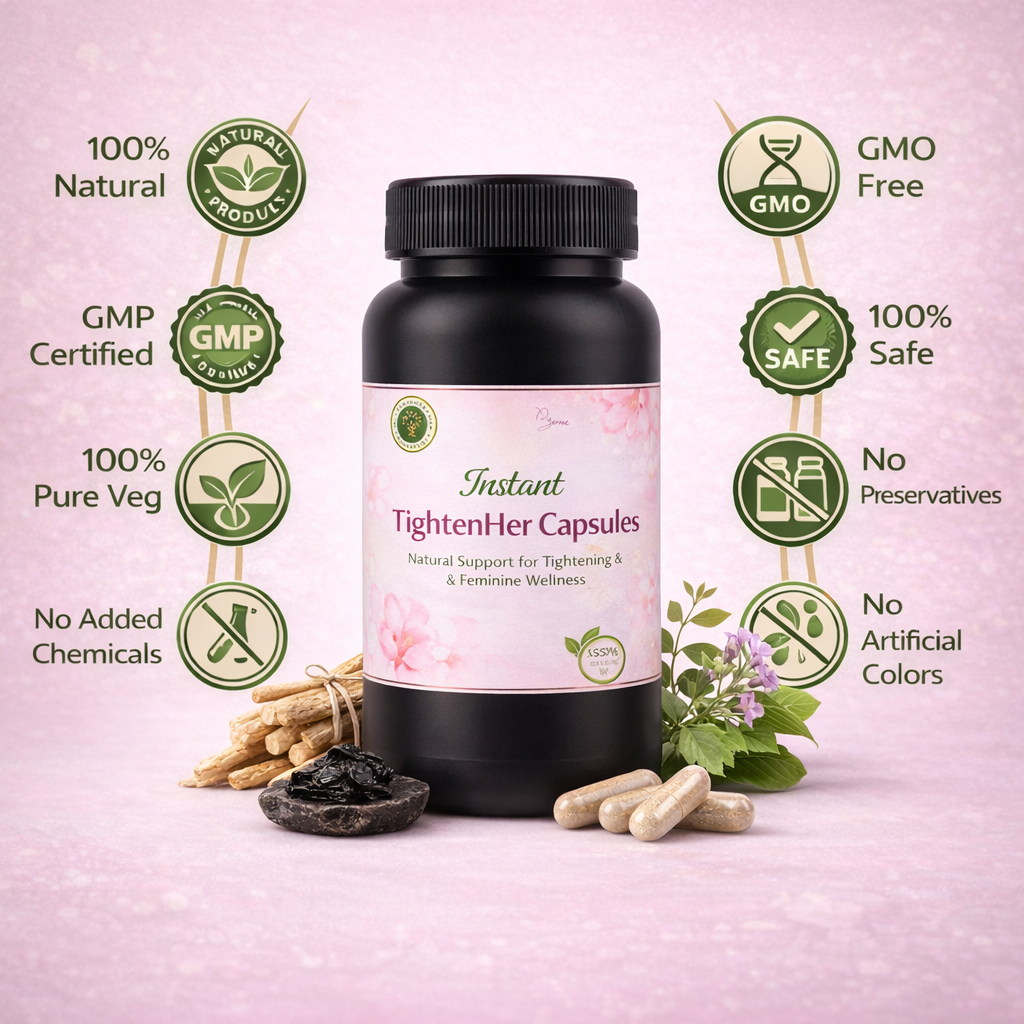 Instant TightenHer Capsules - Natural Support for Tightening & Feminine Wellness