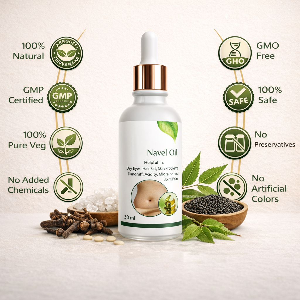 Navel Oil – Ayurvedic Belly Button Oil for Wellness