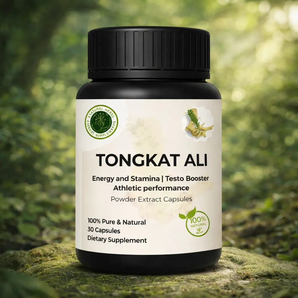 Tongkat Ali Capsules – Natural Testo Booster for Energy, Stamina & Athletic Performance (30 Capsules)