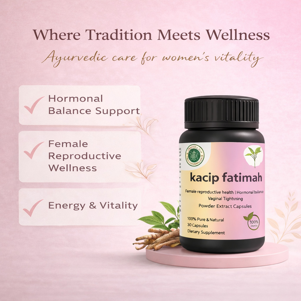 Kacip Fatimah Capsules – Herbal Women’s Wellness Supplement