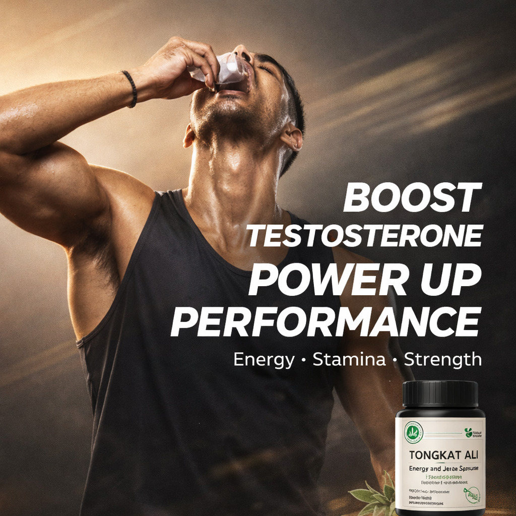 Tongkat Ali Capsules – Natural Testo Booster for Energy, Stamina & Athletic Performance