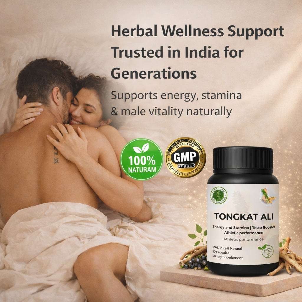 Tongkat Ali Capsules – Natural Testo Booster for Energy, Stamina & Athletic Performance