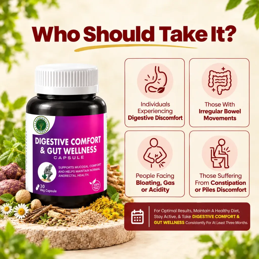 Digestive Comfort Gut Wellness Capsule