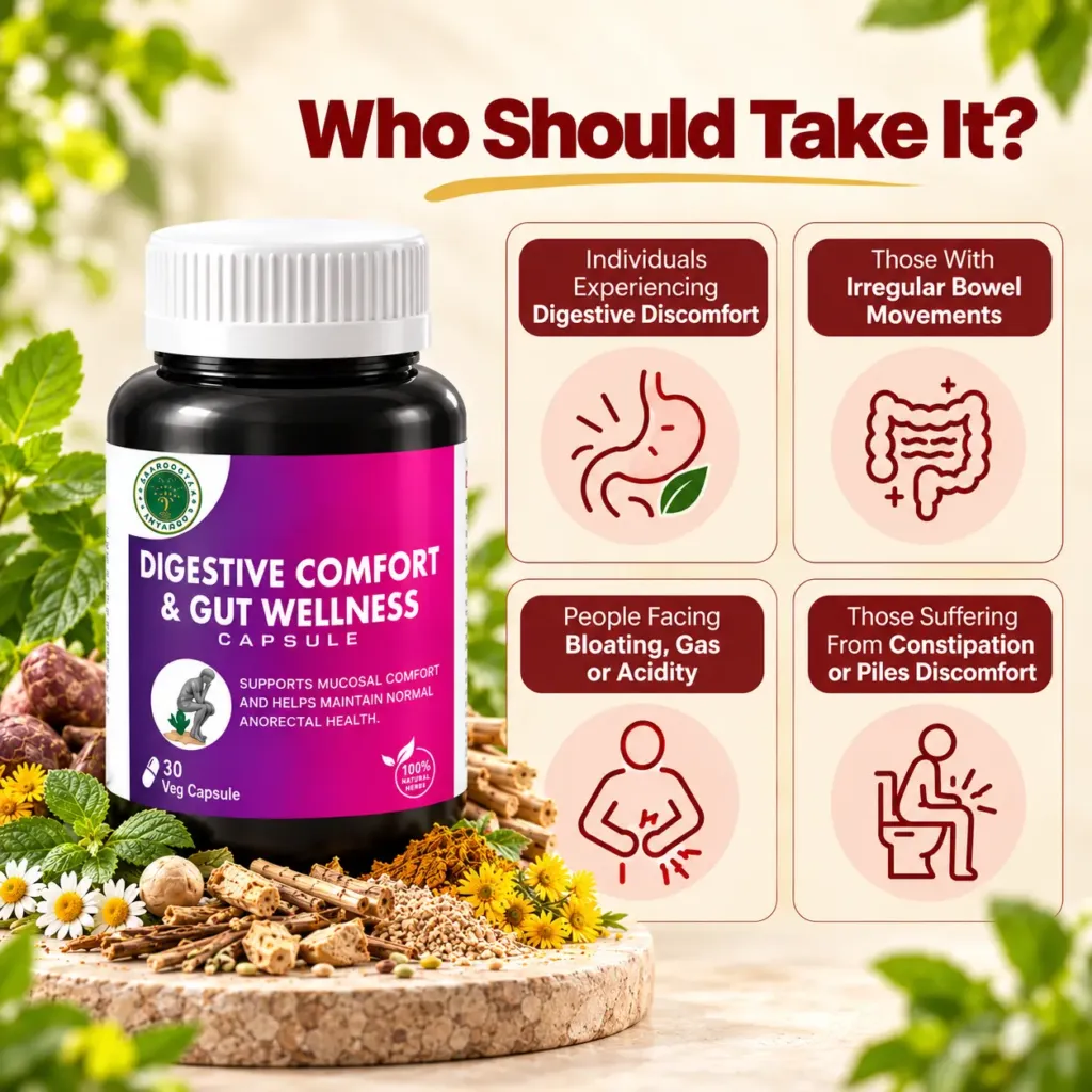 Digestive Comfort Gut Wellness Capsule