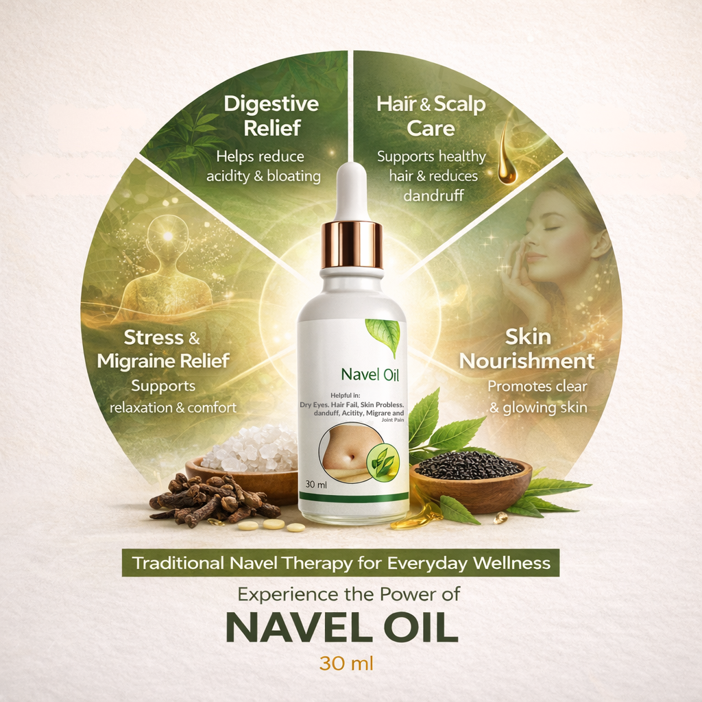 Navel Oil – Ayurvedic Belly Button Oil for Wellness