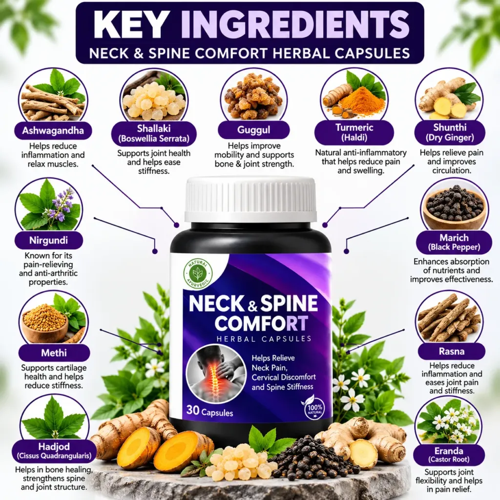 Key Ingredients for Spine Comfort