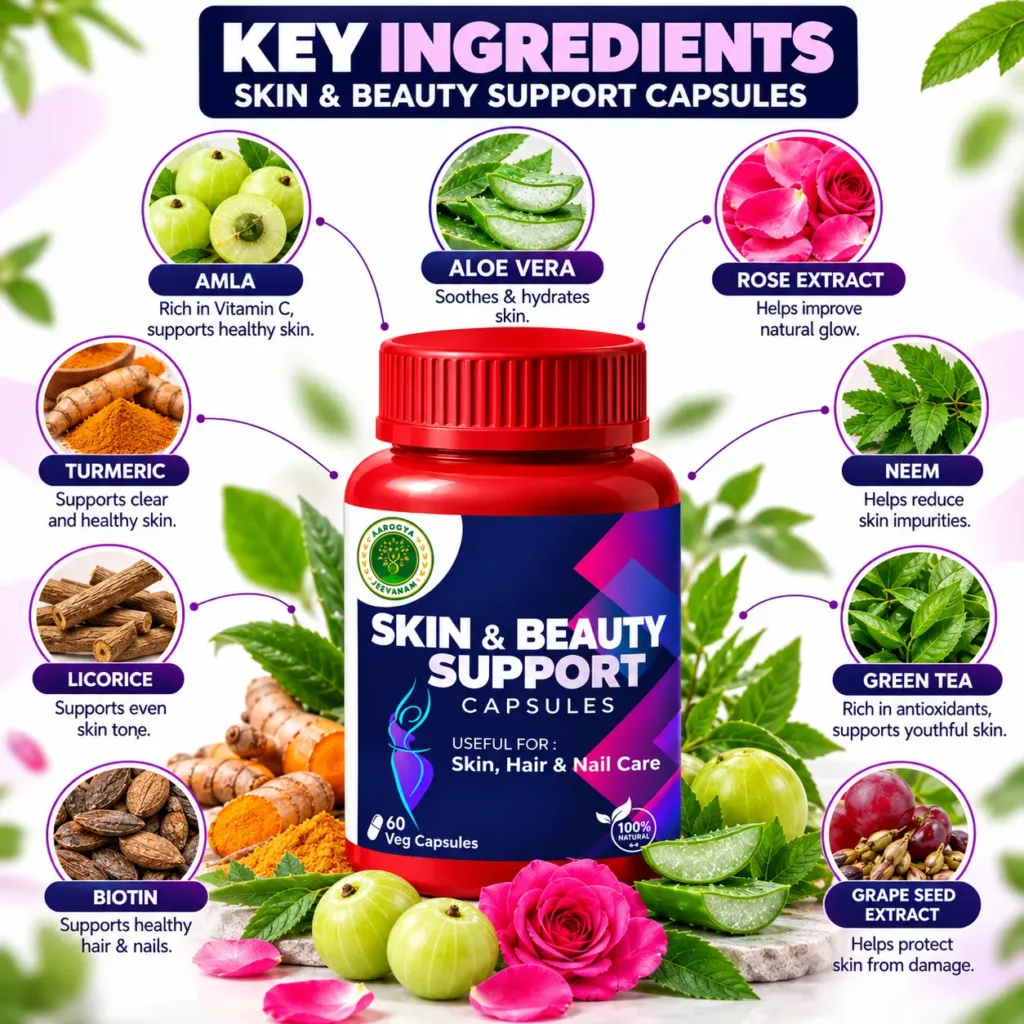Key Ingredients Skin Beauty Support