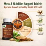Mass Nutrition Support Tablets Infographic