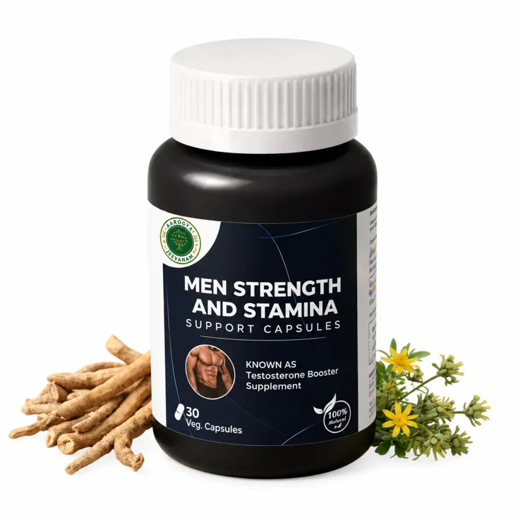 Men Strength and Stamina Support Capsules