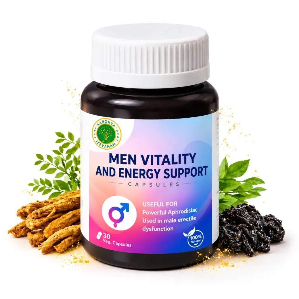 Men Vitality and Energy Support Capsules