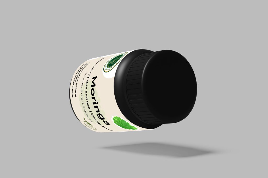 Moringa Capsules - Buy 1 Get 1 Free (30 + 30 VEG. CAPS)