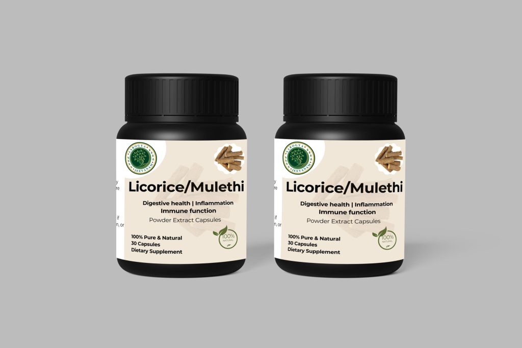 Mulethi (Licorice) Capsules Capsules (30 VEG. CAPS)