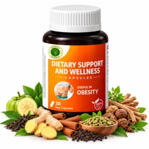 Natural Herbal Wellness Supplement Packshot