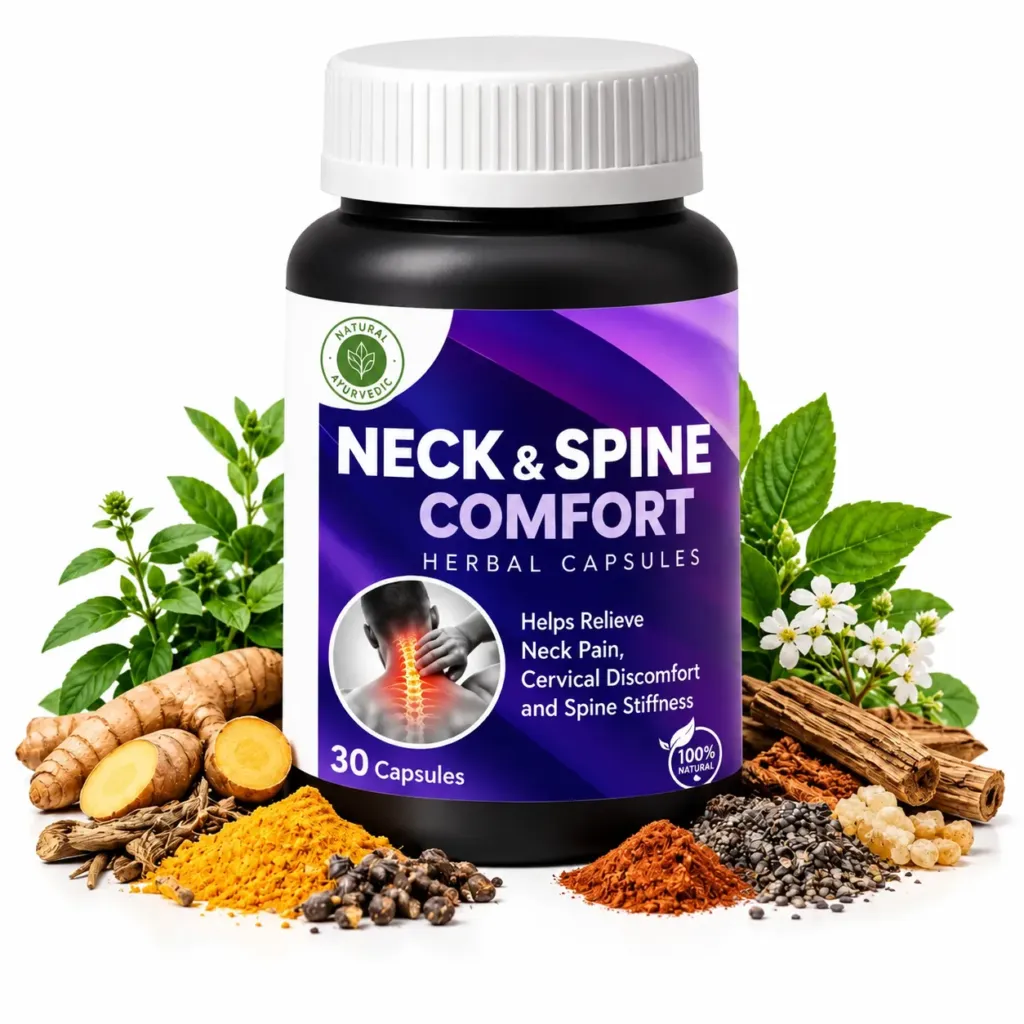 Neck Spine Herbal Capsules Product Shot
