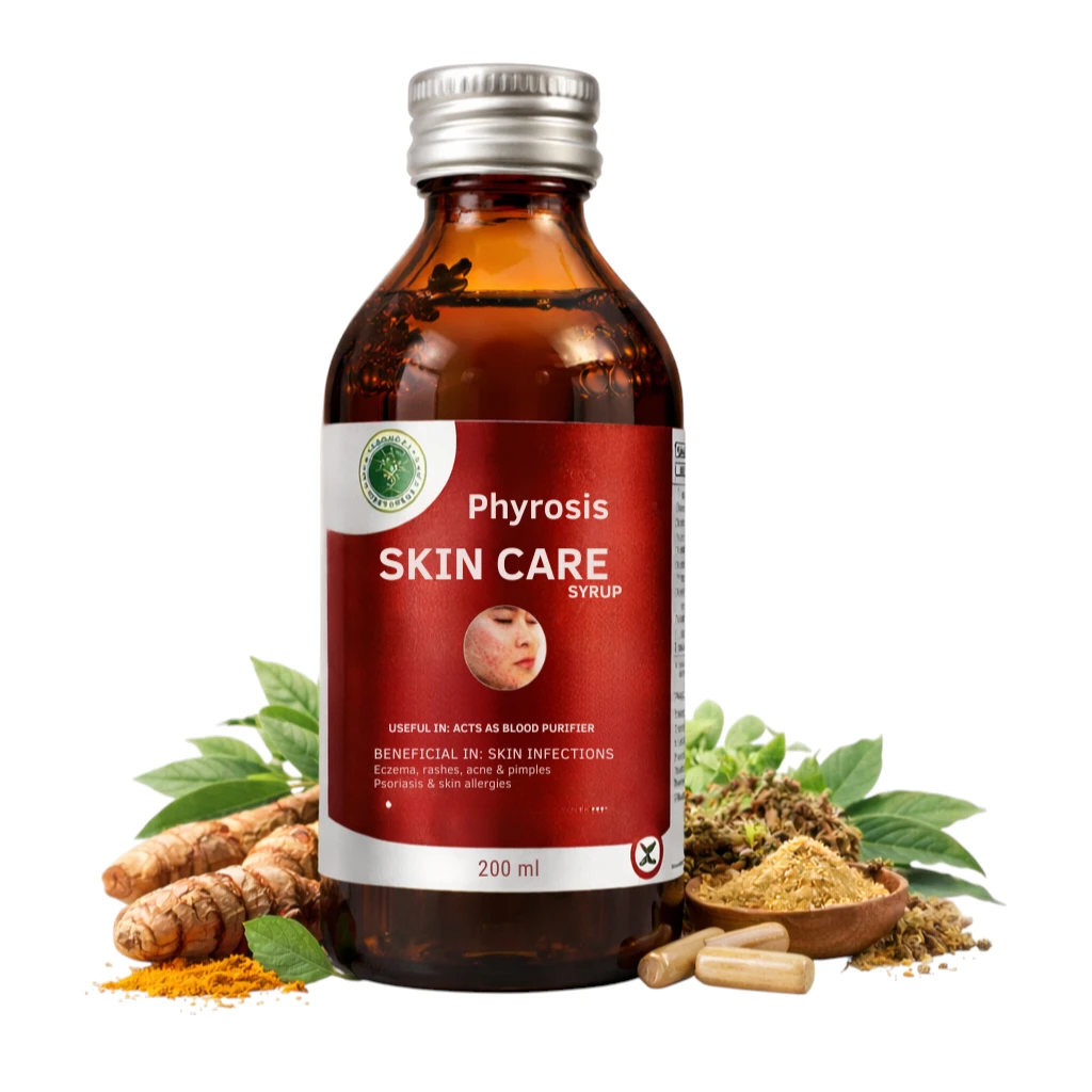 Phyrosis Skin Care Herbal Syrup – Natural Relief for Psoriasis & Eczema