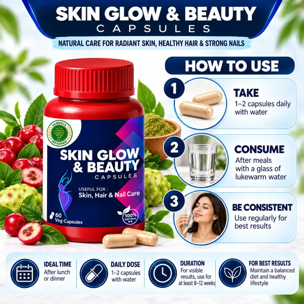 Skin & Beauty Support Capsules (60 Veg Capsules)