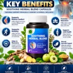 Soothing Herbal Blend Benefits Poster