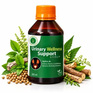 Urinary Wellness Support Syrup - Ayurvedic herbal syrup for urinary comfort