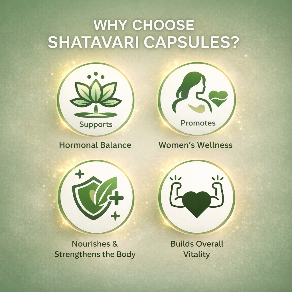 Shatavari Capsules – Ayurvedic Women’s Health Support