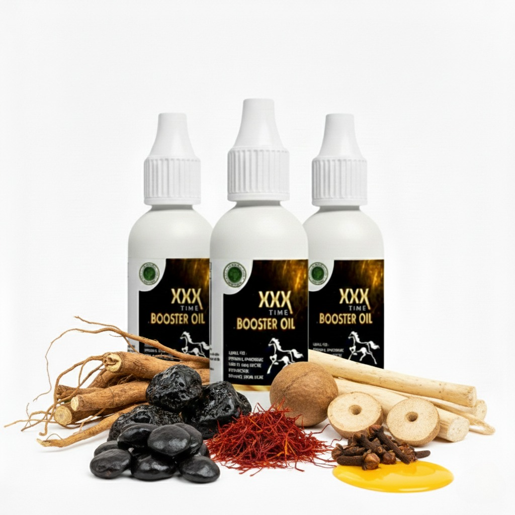 XXX Time Booster Oil – Herbal Vitality & Performance Support