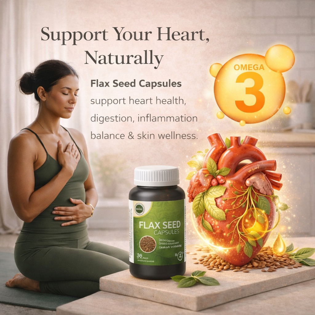 Flax Seed Capsules – Plant-Based Supplement