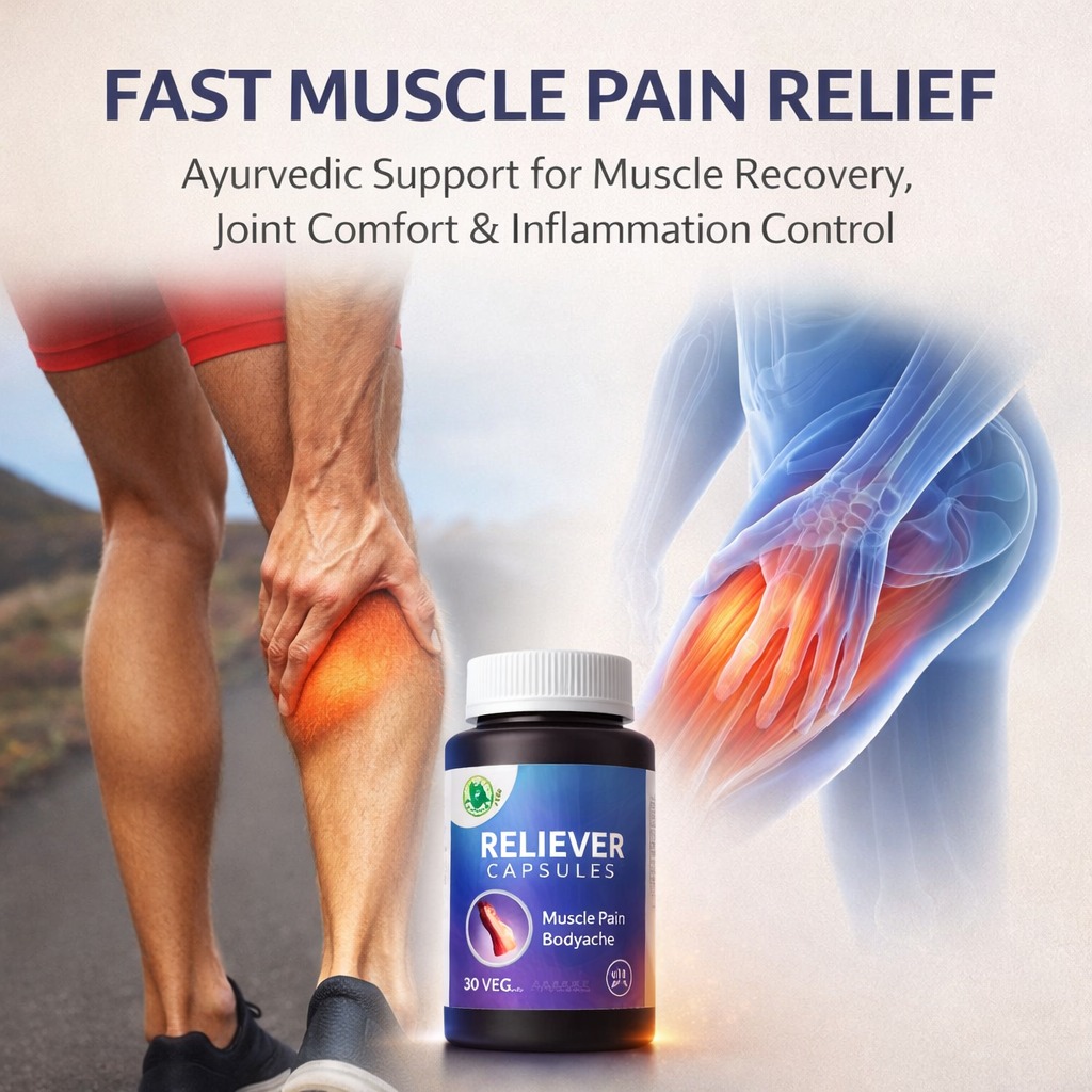 Reliever Capsules – Herbal Pain Support
