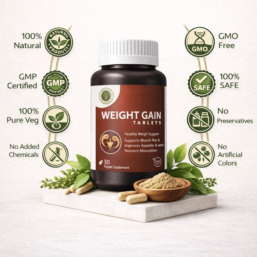 Weight Gain Capsules – Natural Healthy Weight Support