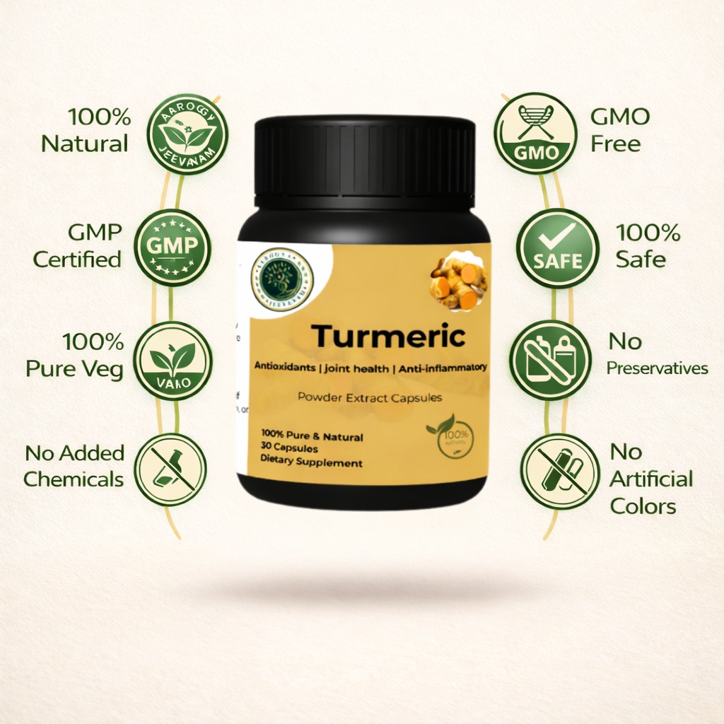 Turmeric Capsules – Natural Anti-Inflammatory Support