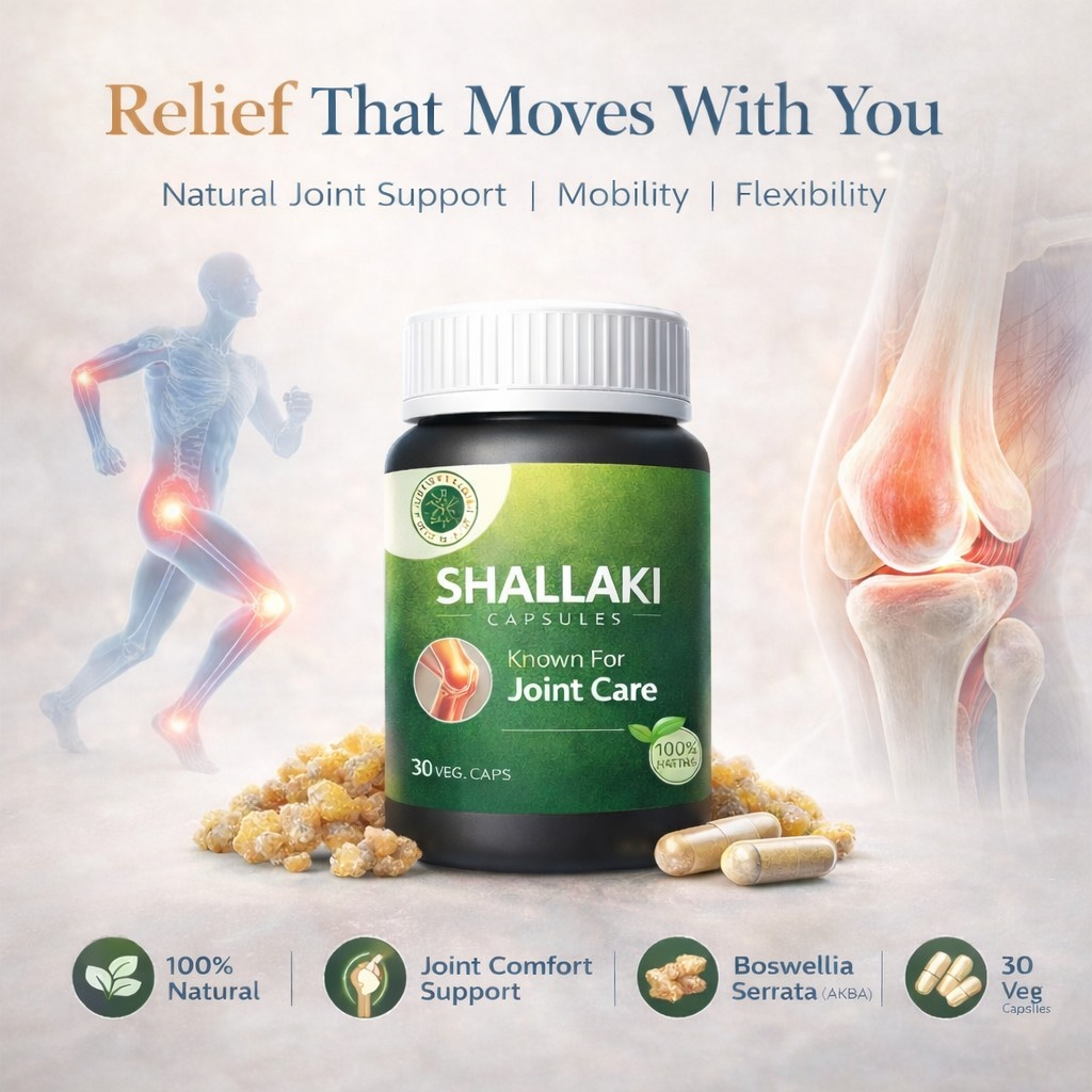 Shallaki Capsules – Natural Joint & Inflammation Support