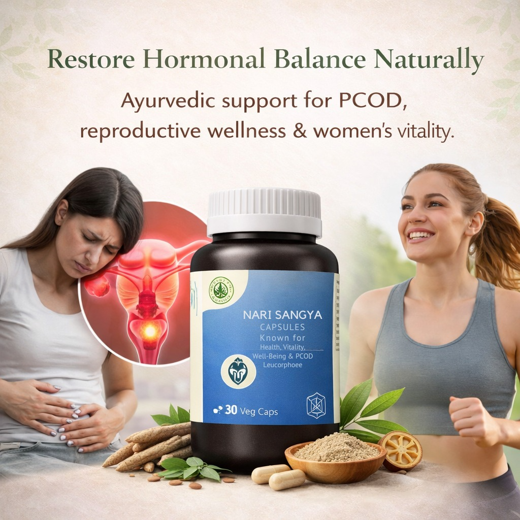 Nari Sangya Capsules – Ayurvedic Women’s Wellness Support