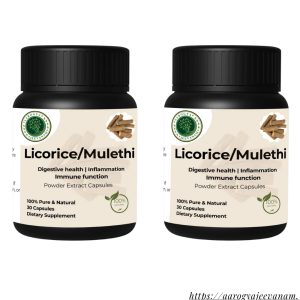 Mulethi (Licorice) Capsules Capsules (30 VEG. CAPS)