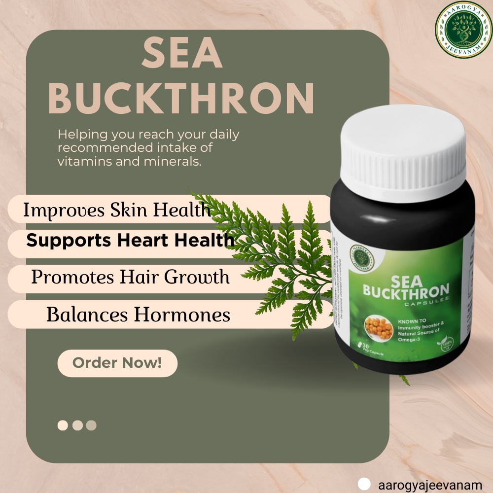 Sea Buckthorn Capsules (30 VEG. CAPS)