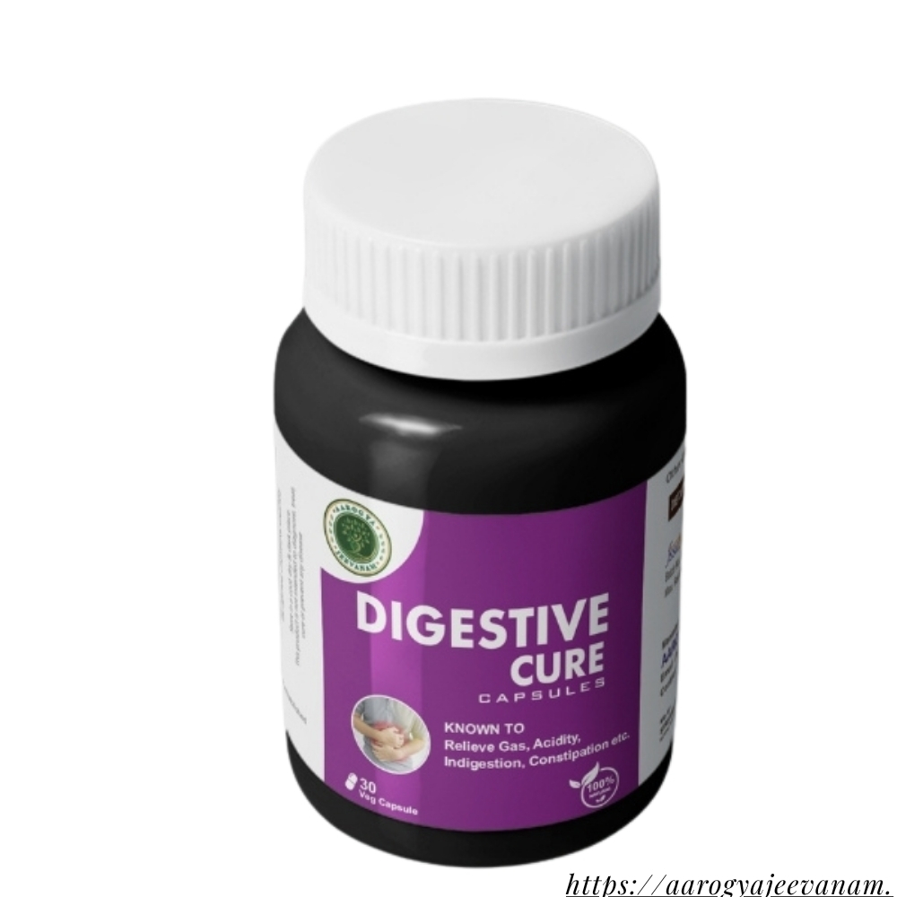 DIGESTIVE CURE CAPSULES (30 VEG. CAPS)
