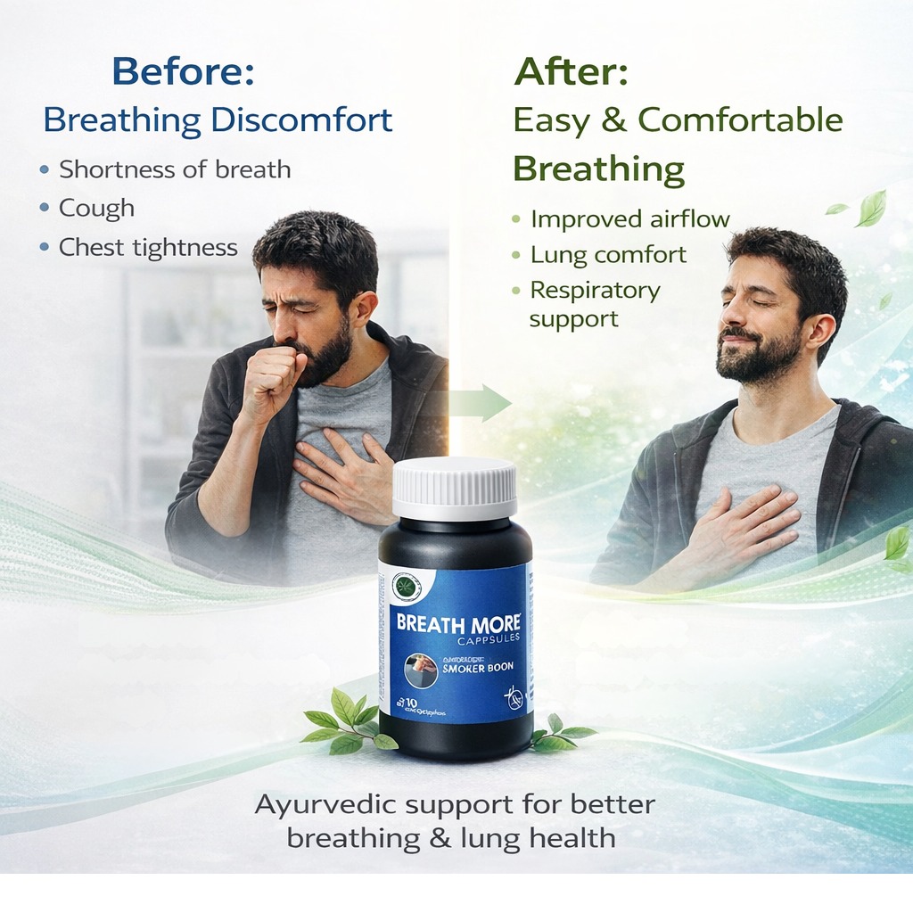 Breath More Capsules- Herbal Wellness Support for Respiratory Wellness